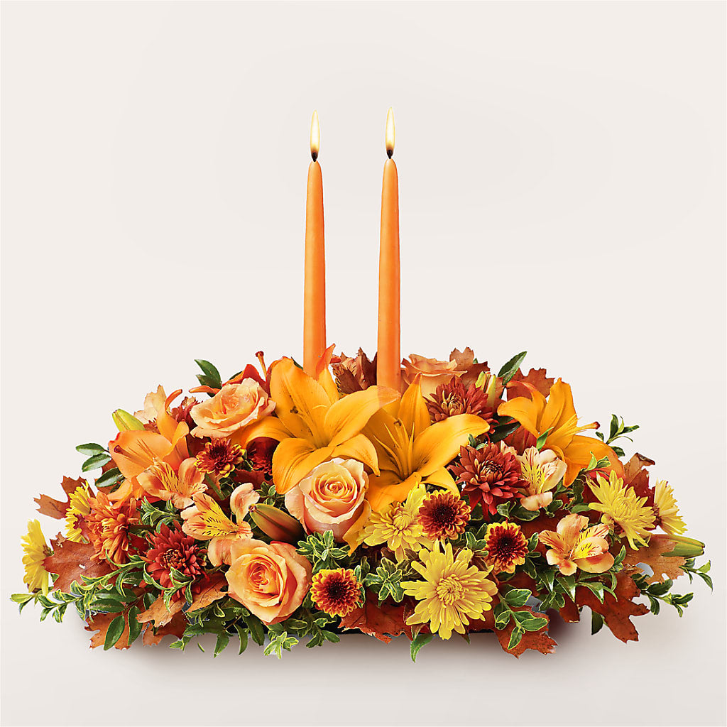 Traditions Centerpiece – Rambling Rose Florist, Dunedin FL