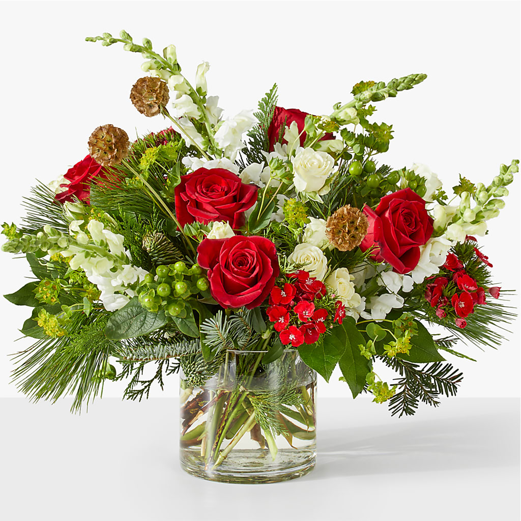 Deck the Halls Bouquet – Rambling Rose Florist, Dunedin FL