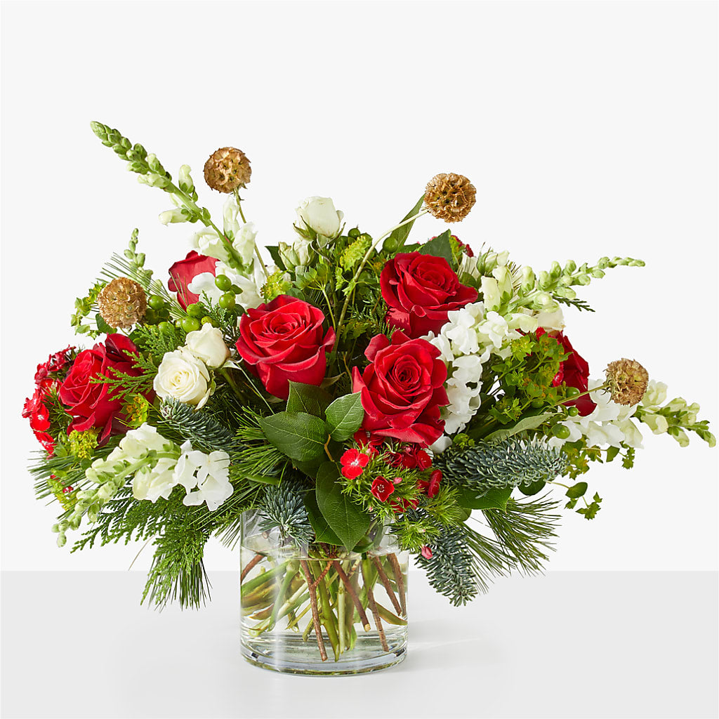 Deck the Halls Bouquet – Rambling Rose Florist, Dunedin FL