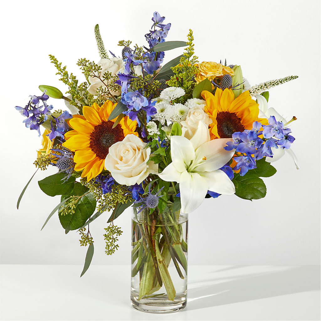 Wonderfully Sunny Bouquet – Rambling Rose Florist, Dunedin FL
