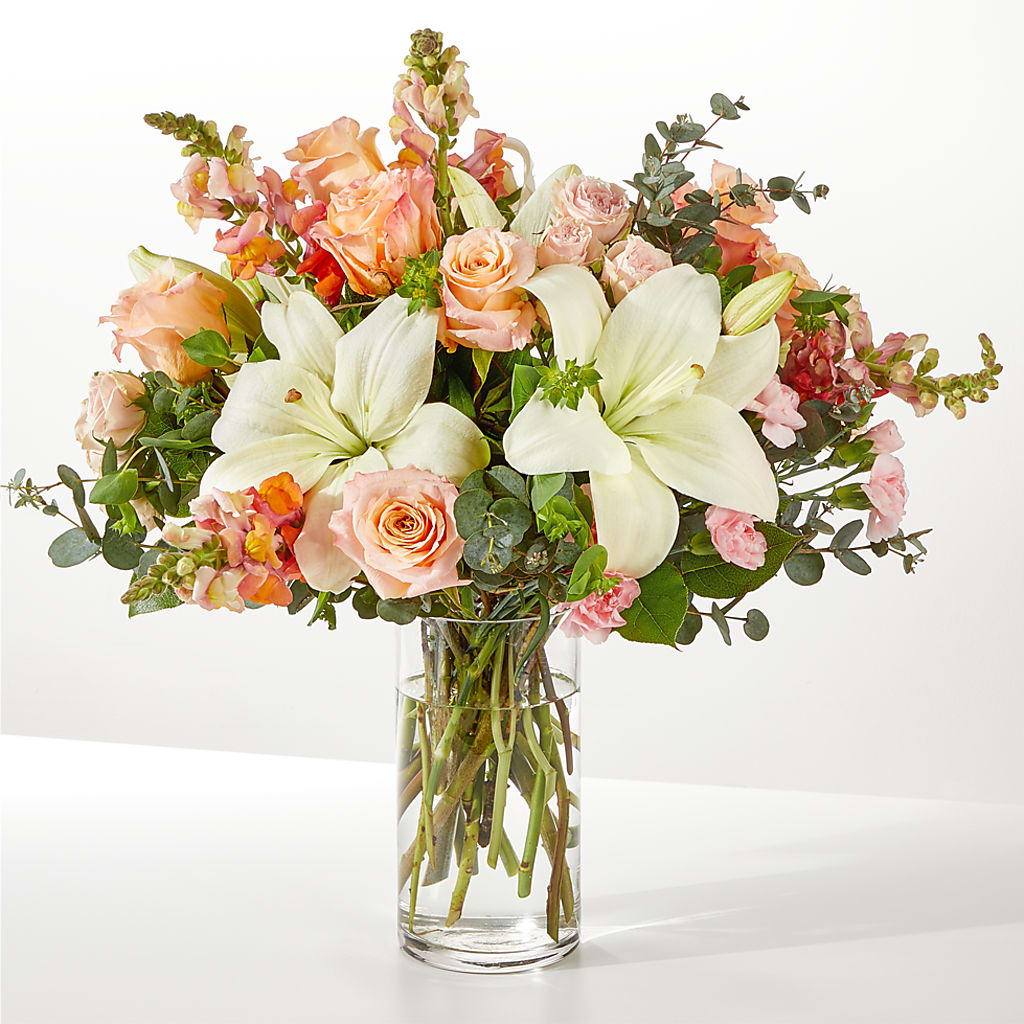 Grapefruit Splash Bouquet – Rambling Rose Florist, Dunedin FL