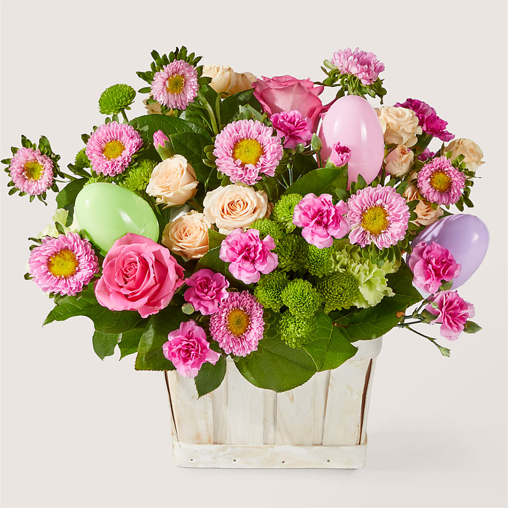 Get Eggcited Basket – Rambling Rose Florist, Dunedin FL