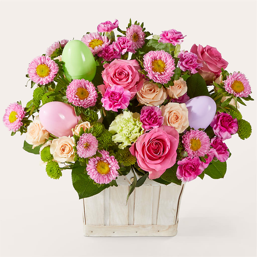 Get Eggcited Basket – Rambling Rose Florist, Dunedin FL