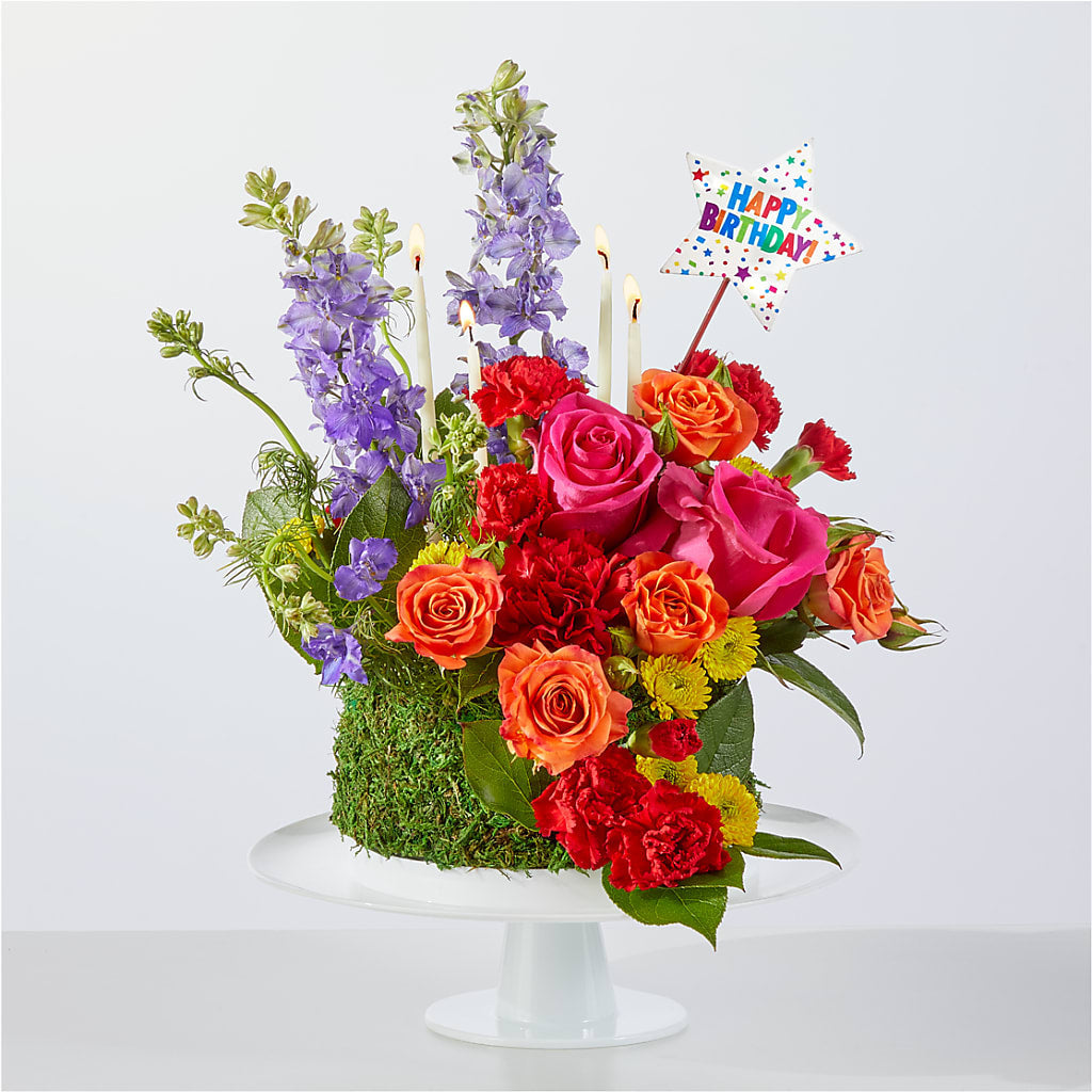 Best Year Yet Floral Cake – Rambling Rose Florist, Dunedin FL