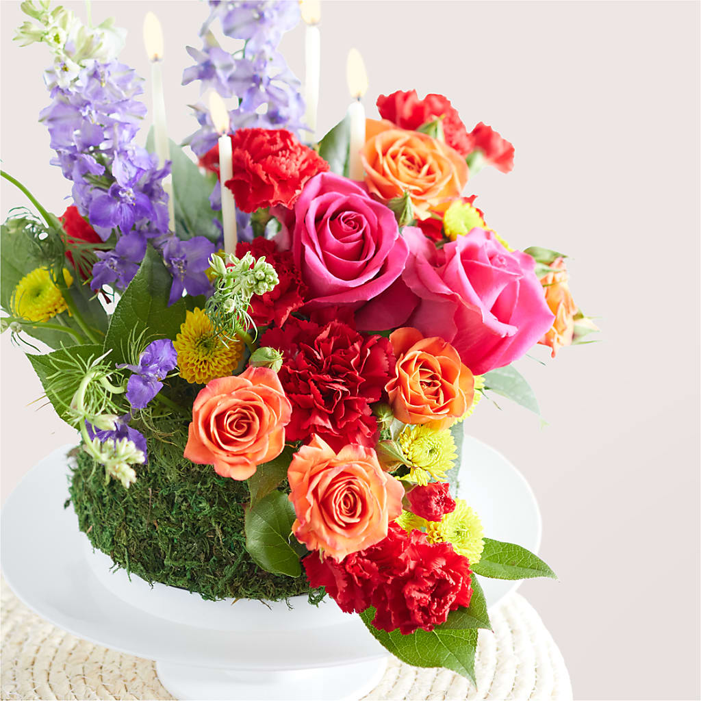 Best Year Yet Floral Cake – Rambling Rose Florist, Dunedin FL