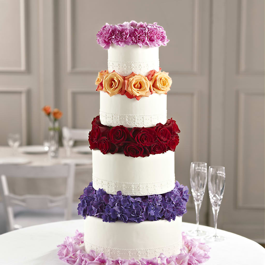 Infinite Love Cake Décor – Rambling Rose Florist, Dunedin FL