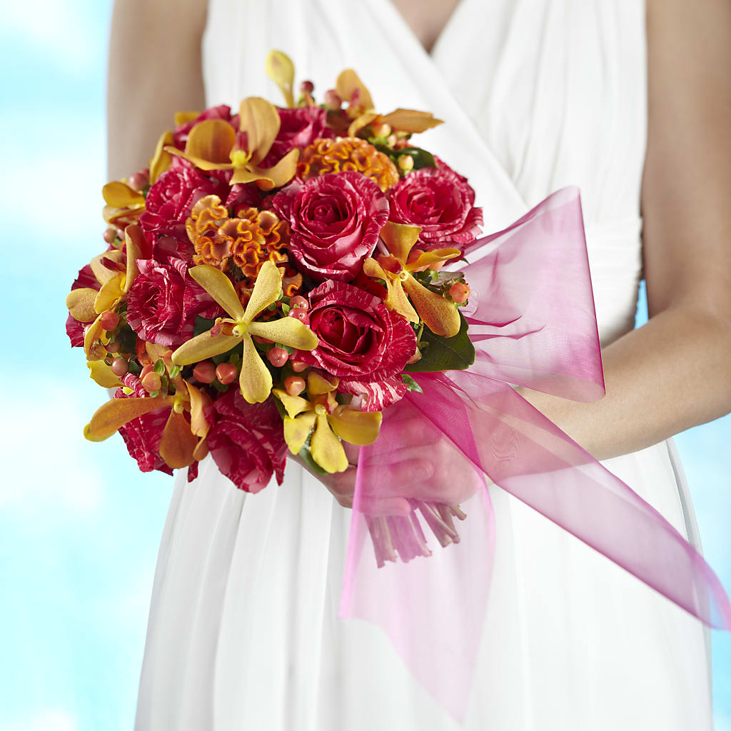 Brilliant Shades of Love Bouquet – Rambling Rose Florist, Dunedin FL