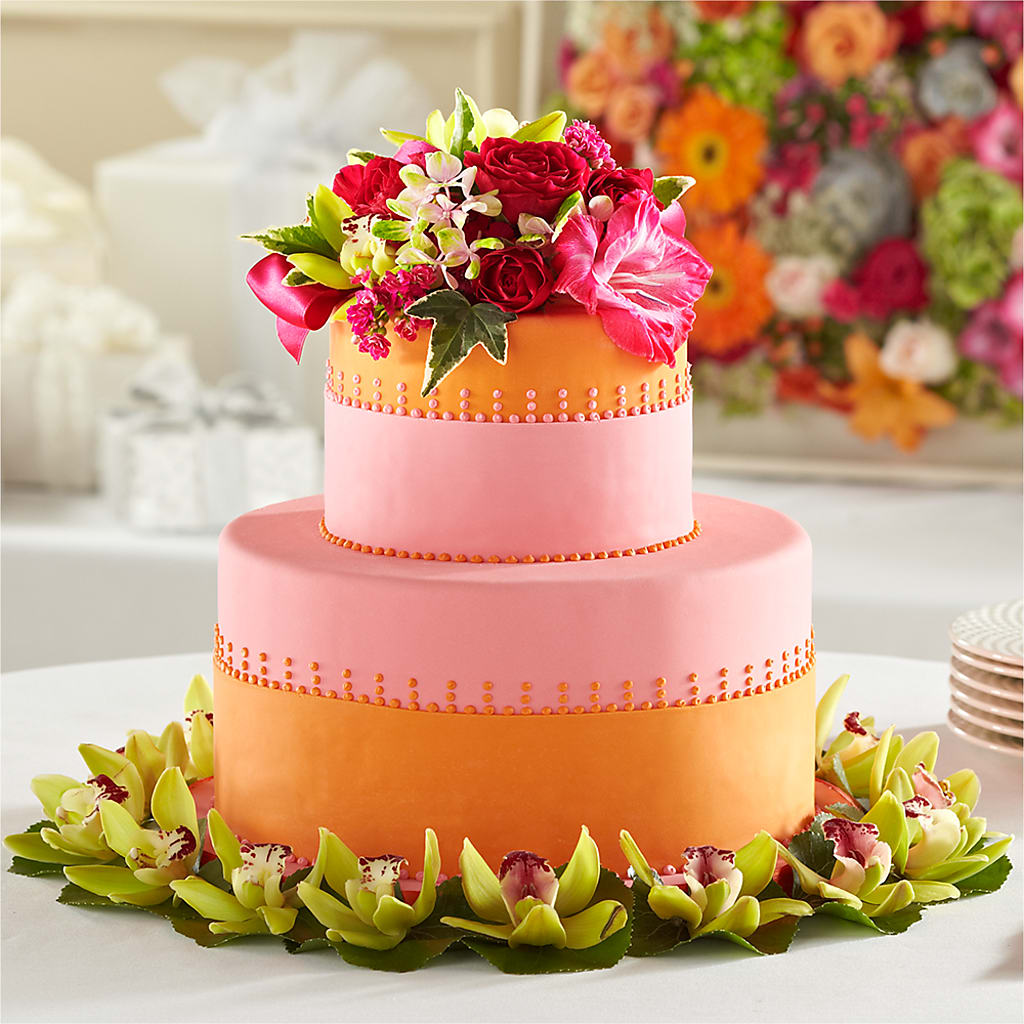 Sweet Citrus Cake Decor – Rambling Rose Florist, Dunedin FL