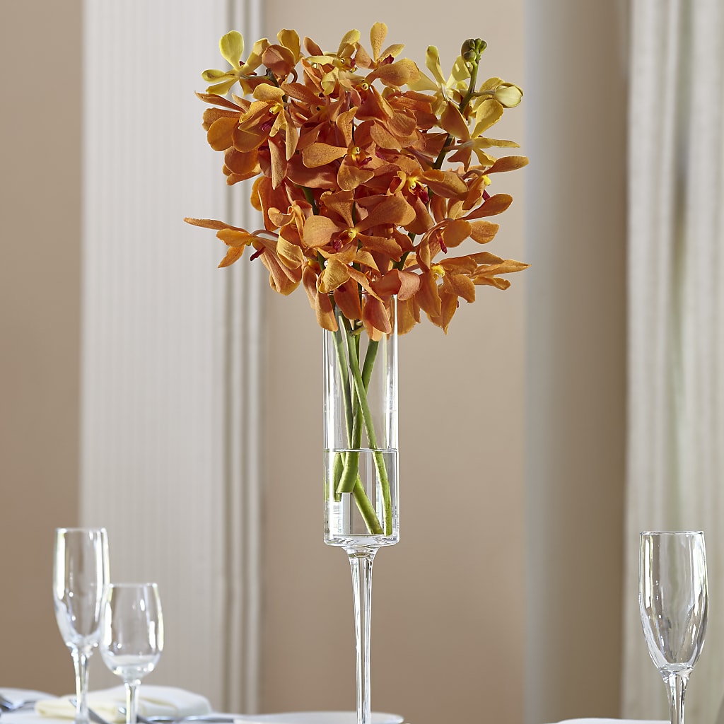 Orange Mokara Bouquet – Rambling Rose Florist, Dunedin FL