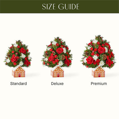 Spiced Gingerbread Tree –  Rambling Rose Florist, Dunedin FL