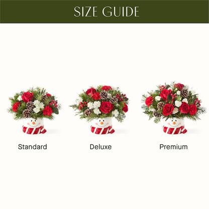 Jolly Snowman Bouquet –  Rambling Rose Florist, Dunedin FL