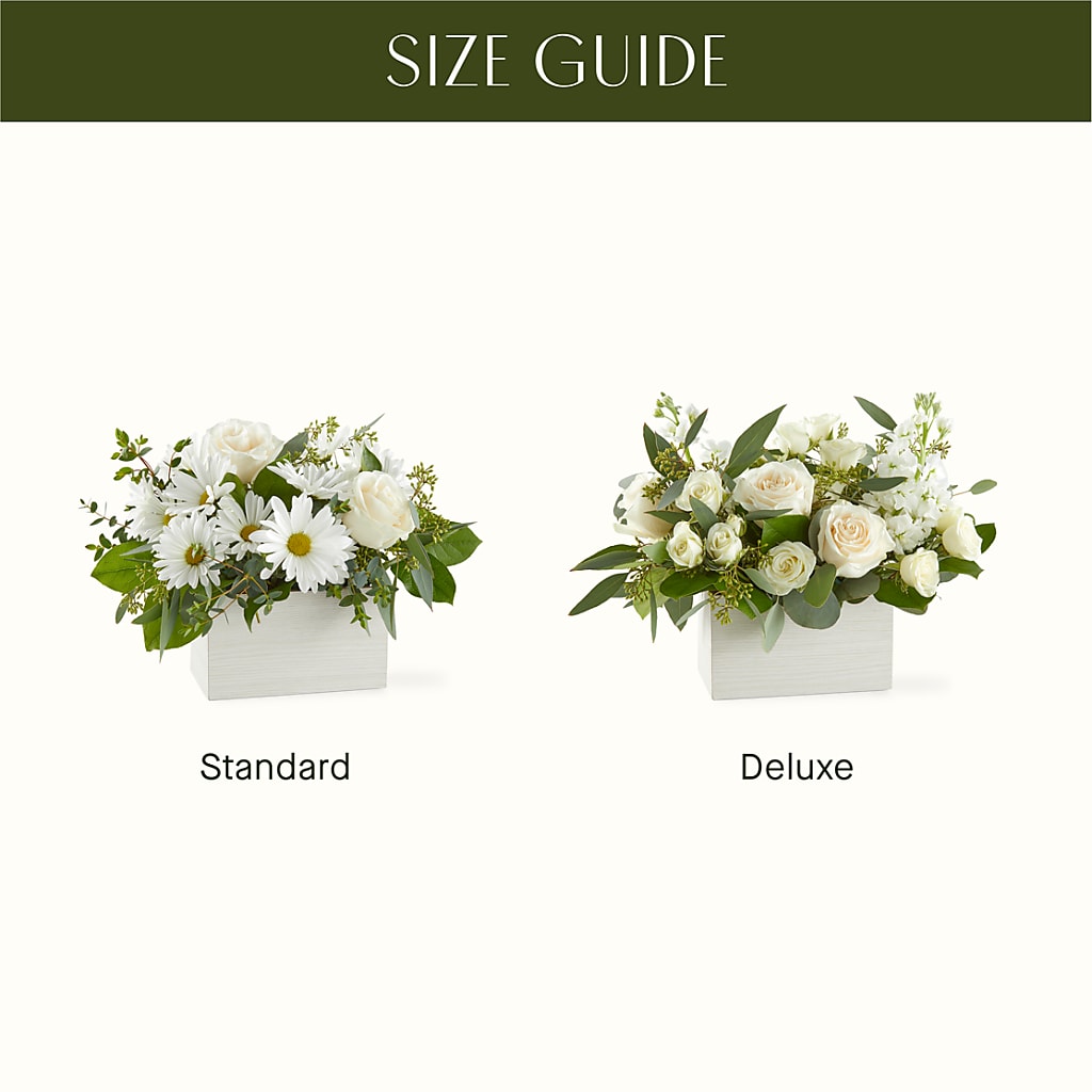 Fresh Linen Box Bouquet –  Rambling Rose Florist, Dunedin FL