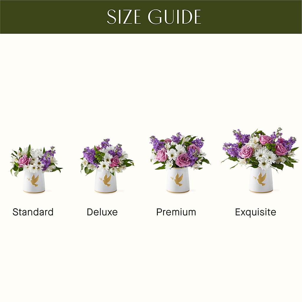 Garden of Peace Bouquet –  Rambling Rose Florist, Dunedin FL