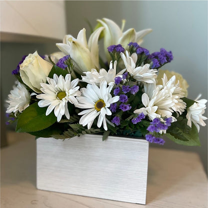 Beyond Blue Box Bouquet –  Rambling Rose Florist, Dunedin FL
