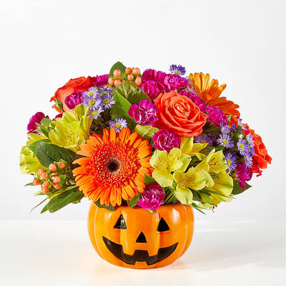 Tricks & Treats Pumpkin –  Rambling Rose Florist, Dunedin FL