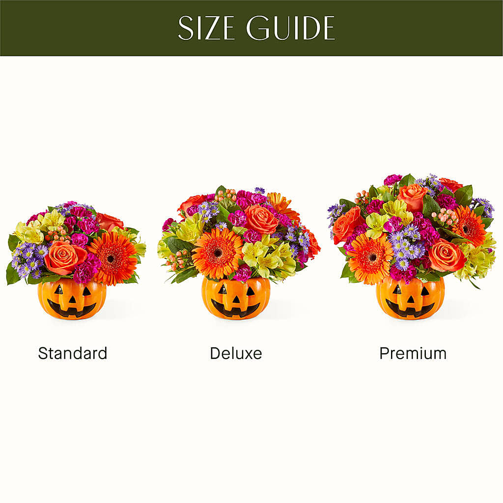 Tricks & Treats Pumpkin –  Rambling Rose Florist, Dunedin FL