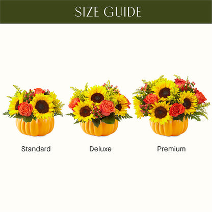 Pick of the Patch Pumpkin Bouquet –  Rambling Rose Florist, Dunedin FL