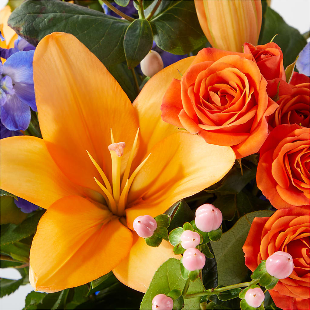 Radiant Citrus Bouquet –  Rambling Rose Florist, Dunedin FL