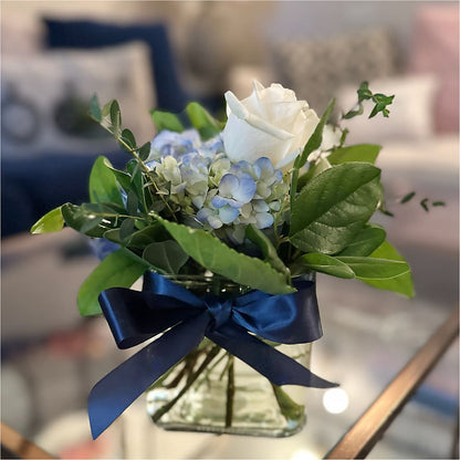 Sky Blue Delight Bouquet –  Rambling Rose Florist, Dunedin FL