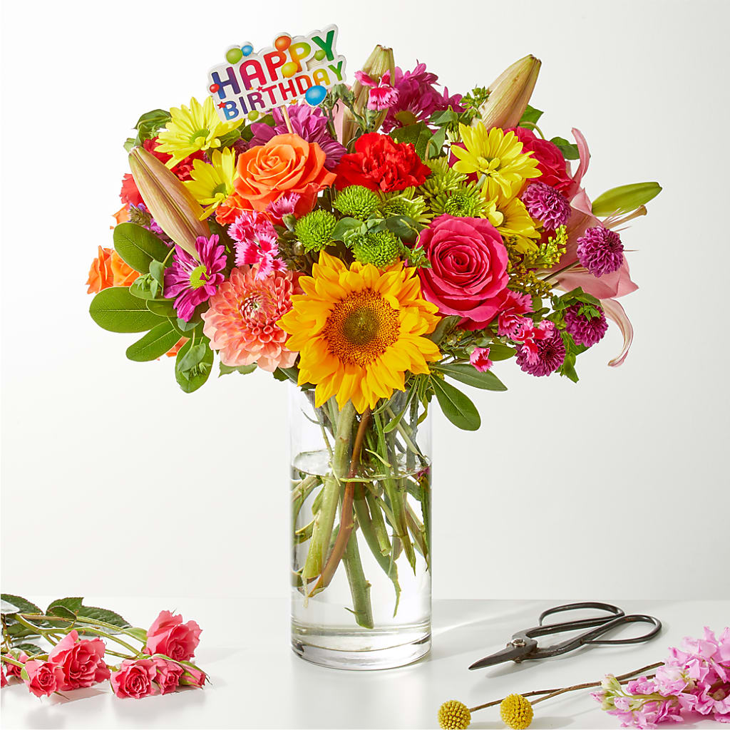 Cue the Confetti - A Florist Original –  Rambling Rose Florist, Dunedin FL