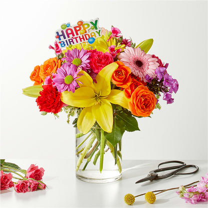 Cue the Confetti - A Florist Original –  Rambling Rose Florist, Dunedin FL