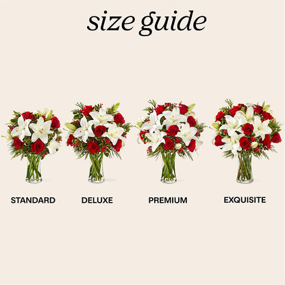 Sparkling Snowflakes Bouquet –  Rambling Rose Florist, Dunedin FL