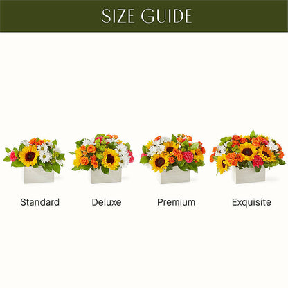 Sun-drenched Blooms Box Bouquet –  Rambling Rose Florist, Dunedin FL