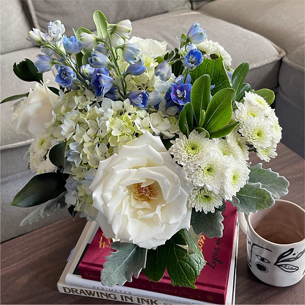 Clear Skies Bouquet –  Rambling Rose Florist, Dunedin FL