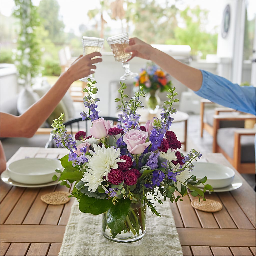 Violet Frost Bouquet –  Rambling Rose Florist, Dunedin FL