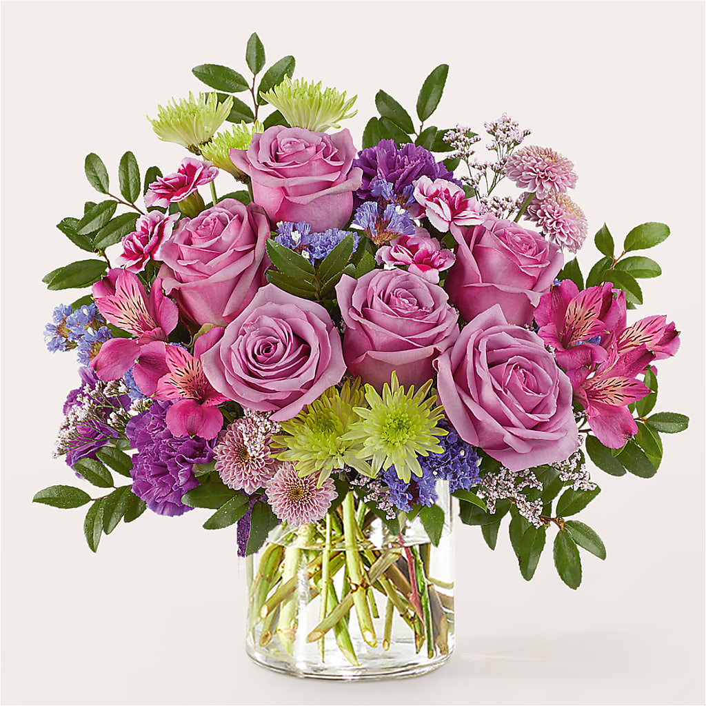 Glass Half Full Bouquet –  Rambling Rose Florist, Dunedin FL