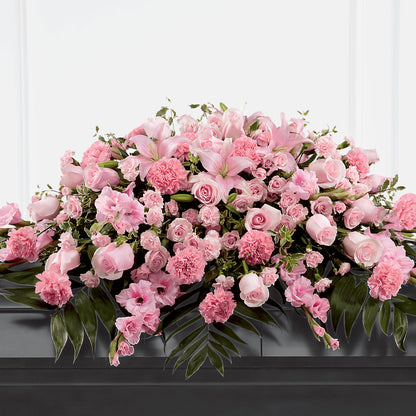 Garden of Comfort Casket Spray (Standard) –  Rambling Rose Florist, Dunedin FL
