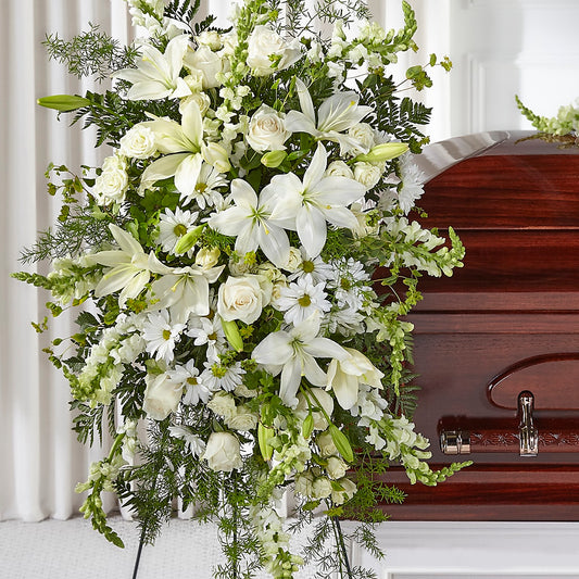 Loving Thoughts Standing Spray –  Rambling Rose Florist, Dunedin FL