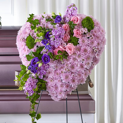 Treasured Love Standing Heart –  Rambling Rose Florist, Dunedin FL