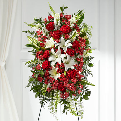 Everlasting Memory Standing Spray –  Rambling Rose Florist, Dunedin FL