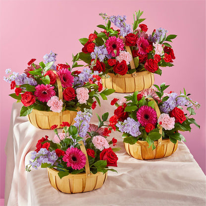 Pink Picnic Basket –  Rambling Rose Florist, Dunedin FL