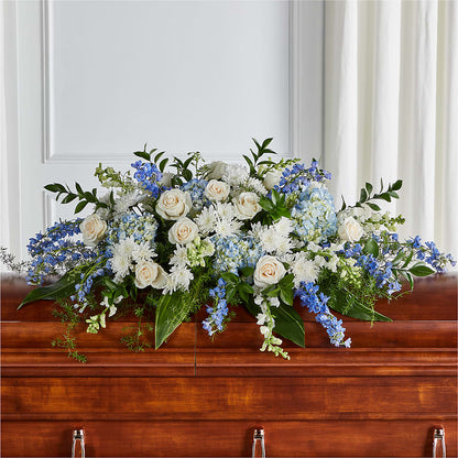 Timeless Essence Casket Spray –  Rambling Rose Florist, Dunedin FL