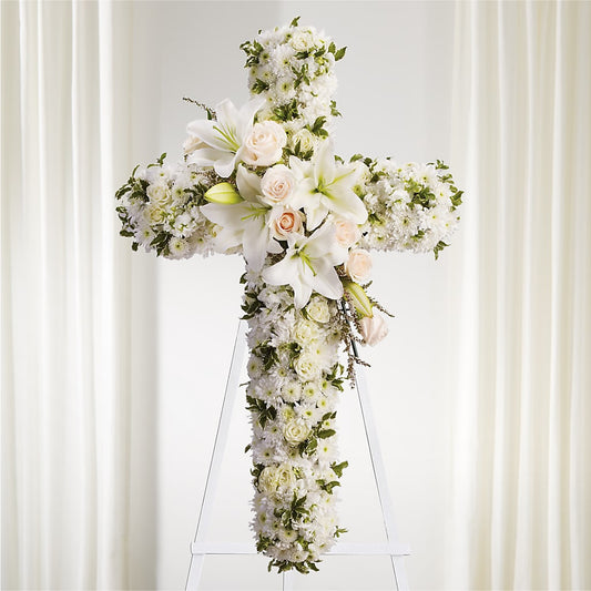 Spiritual Guidance Standing Spray –  Rambling Rose Florist, Dunedin FL