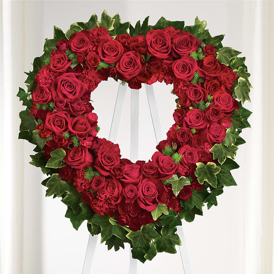 Wholehearted Standing Spray –  Rambling Rose Florist, Dunedin FL
