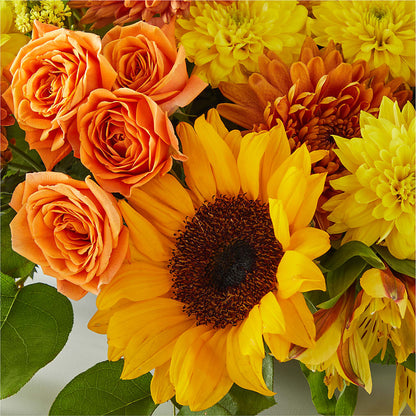 Autumn Harmony Centerpiece –  Rambling Rose Florist, Dunedin FL