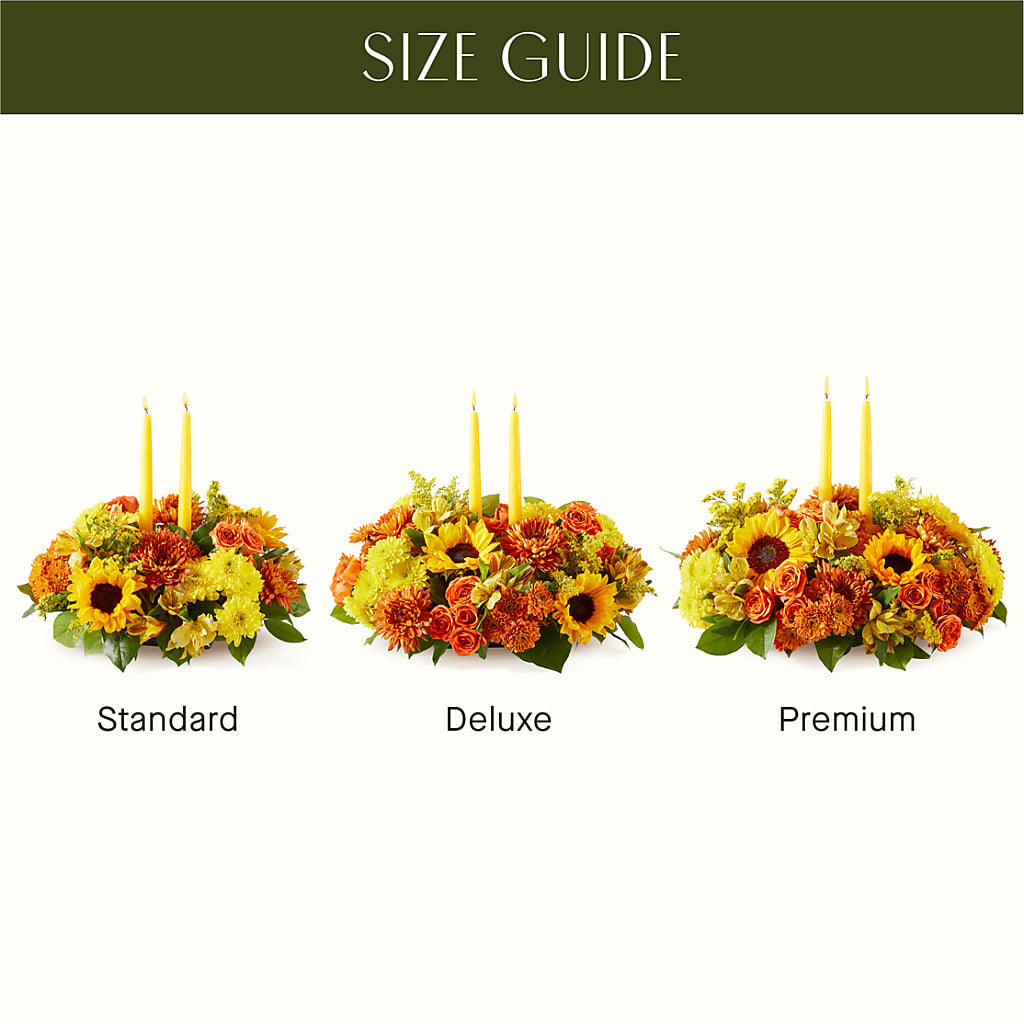 Autumn Harmony Centerpiece –  Rambling Rose Florist, Dunedin FL