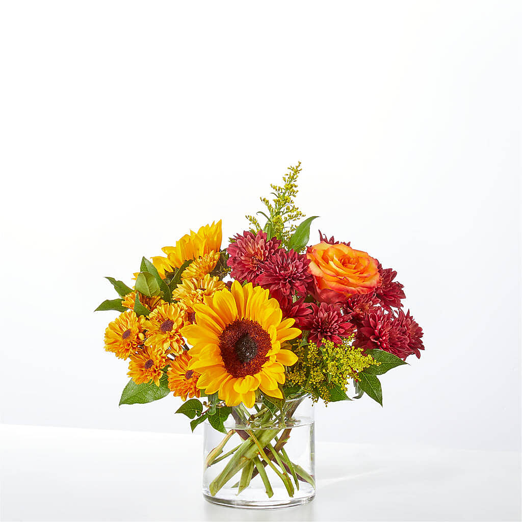 Flannel Scarf Bouquet –  Rambling Rose Florist, Dunedin FL