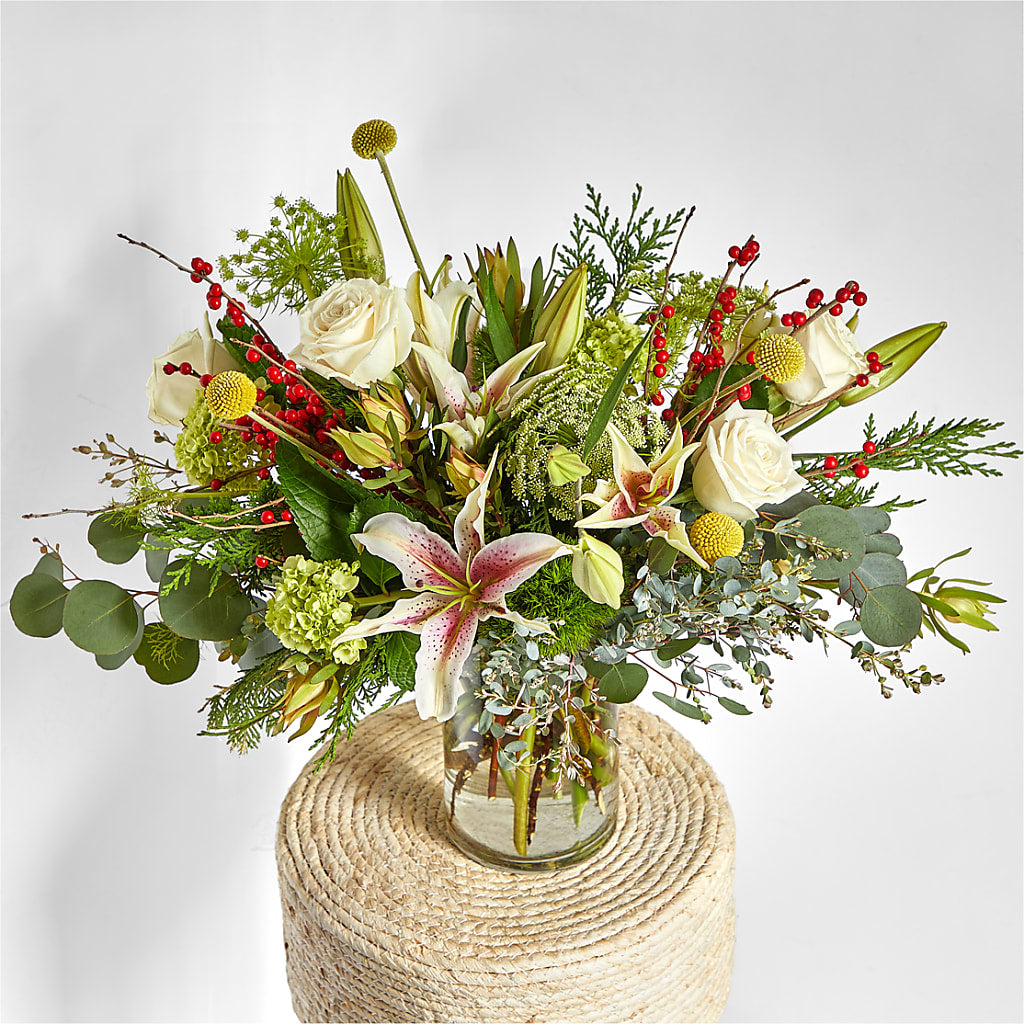 Berry & Bright Bouquet –  Rambling Rose Florist, Dunedin FL