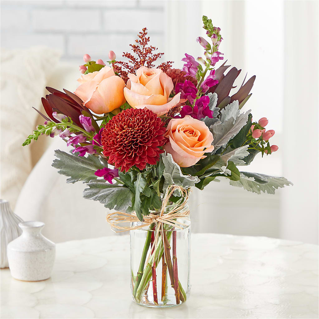 Moody Hues Bouquet –  Rambling Rose Florist, Dunedin FL