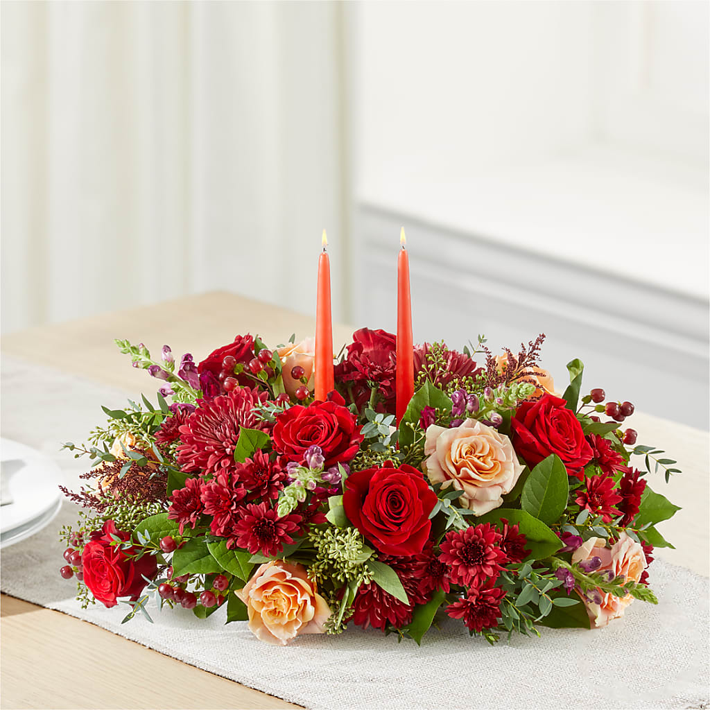 Most Thankful Centerpiece –  Rambling Rose Florist, Dunedin FL