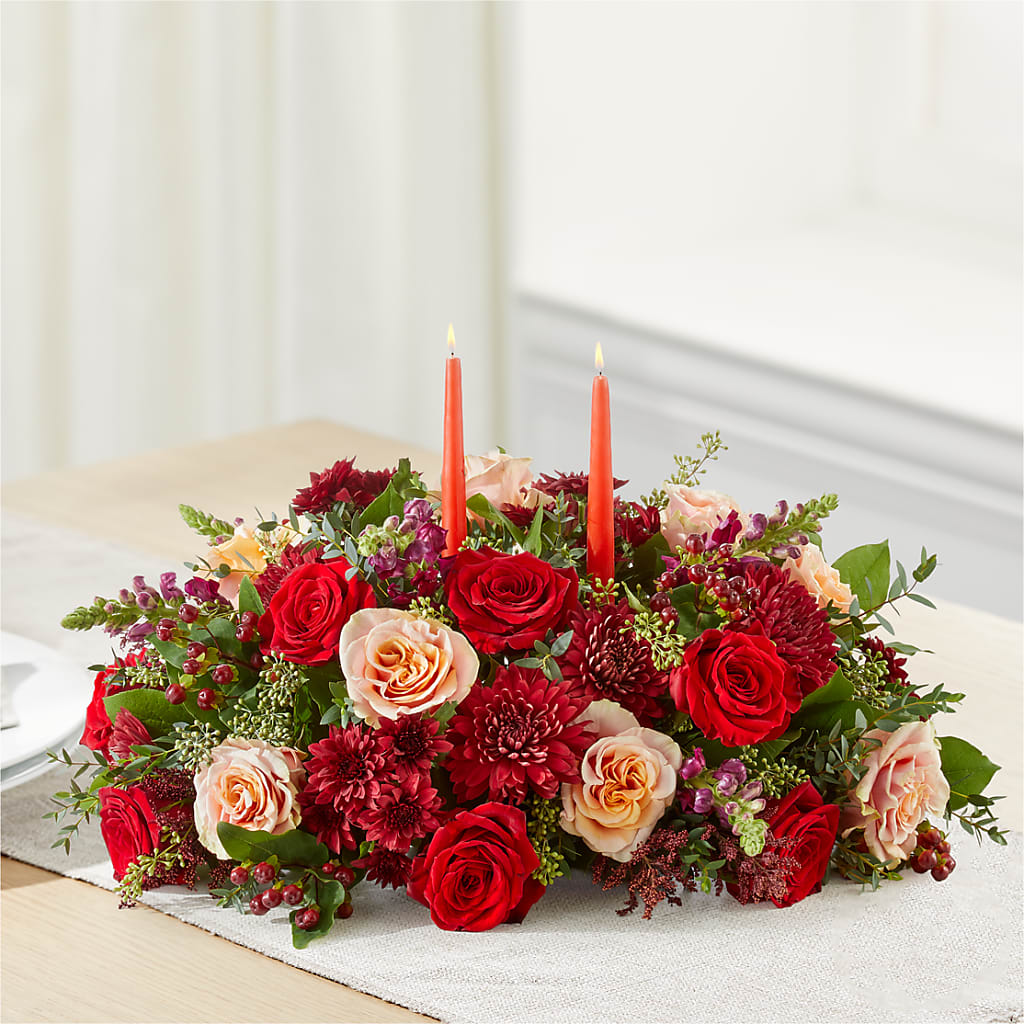 Most Thankful Centerpiece –  Rambling Rose Florist, Dunedin FL