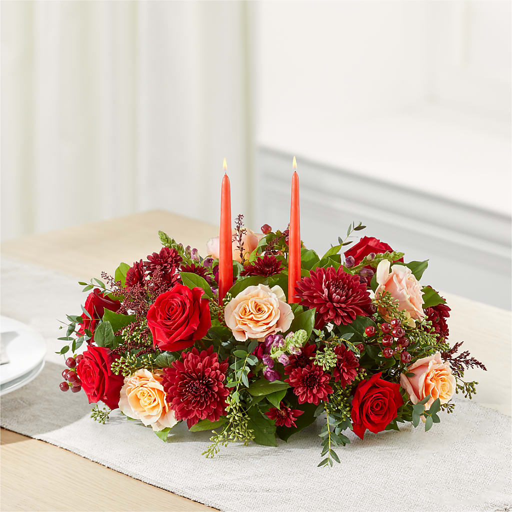 Most Thankful Centerpiece –  Rambling Rose Florist, Dunedin FL