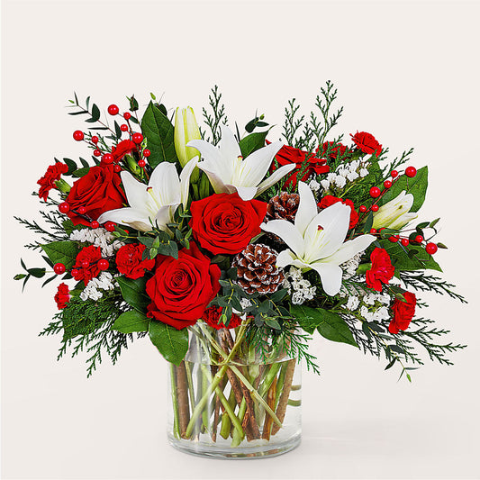 Best in Snow Bouquet –  Rambling Rose Florist, Dunedin FL