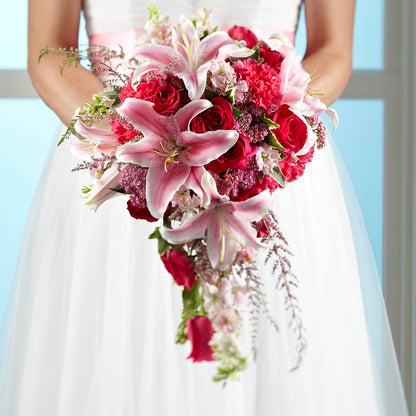 Lily & Rose Bouquet –  Rambling Rose Florist, Dunedin FL