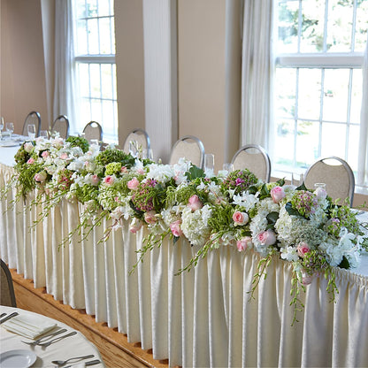 State of Joy Head Table Arrangement –  Rambling Rose Florist, Dunedin FL