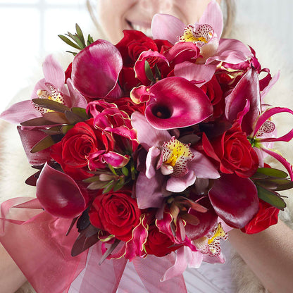 Heart of Hearts Bouquet –  Rambling Rose Florist, Dunedin FL